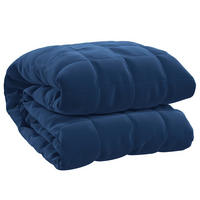 GEWICHTSDECKE Blau 220/240 Cm 11 Kg Stoff - Blau, Textil (220/240cm) - vidaXL