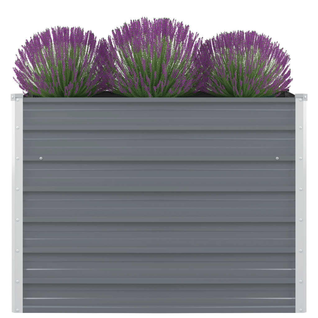 Deluke Hochbeet Grau 100x77x100 cm