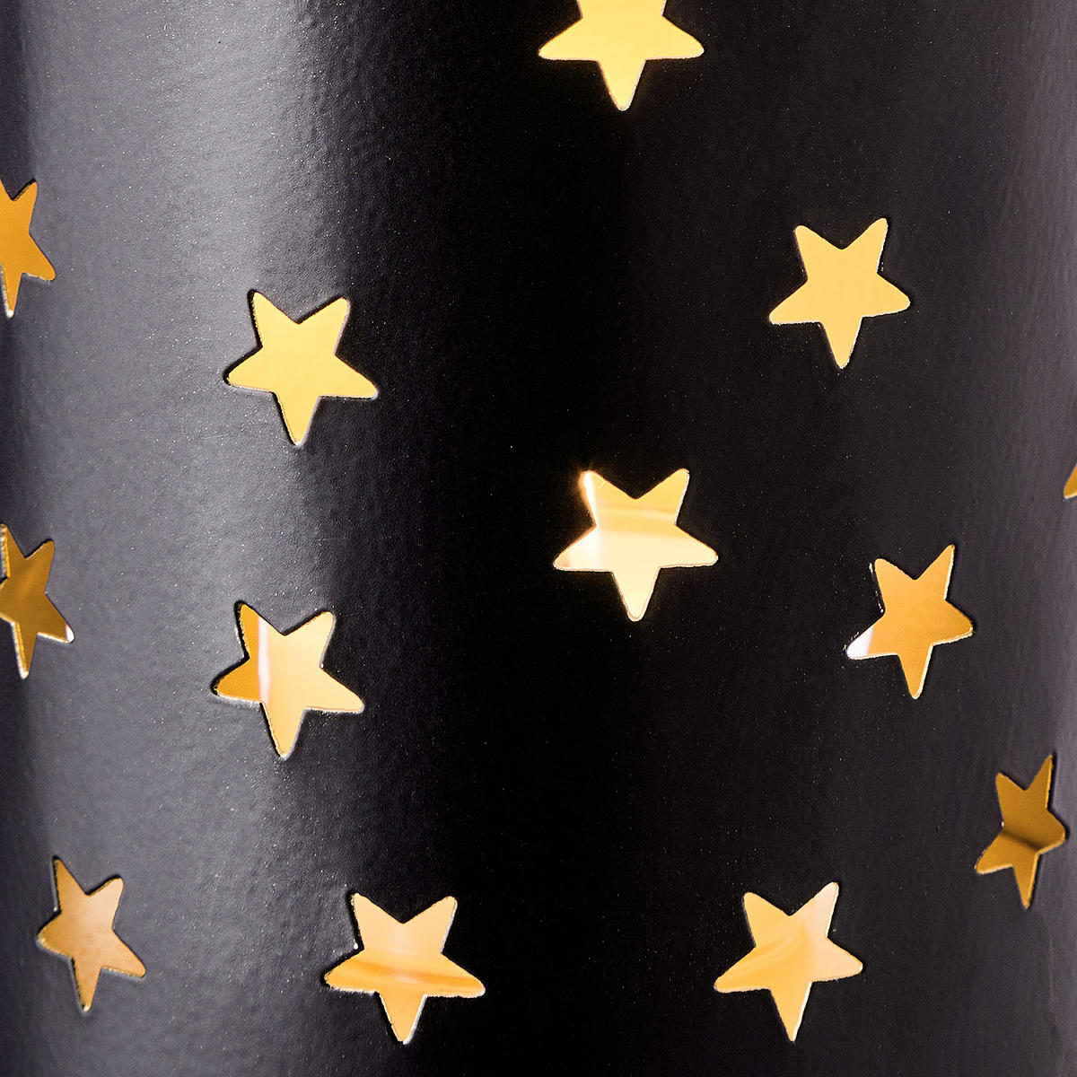 WINDLICHT (4er Set) Luminous - Schwarz, Metall (8/10/8cm) - Butlers