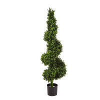 KUNSTBAUM Künstliche Buchsbaum - Selina 135 cm - Grün, Kunststoff (135cm) - aplanta
