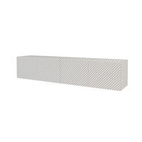 LOWBOARD ZENO-W 2x100x40x41 cm - Weiß - Weiß, Holzwerkstoff (200/40/41cm) - ALTDECOR