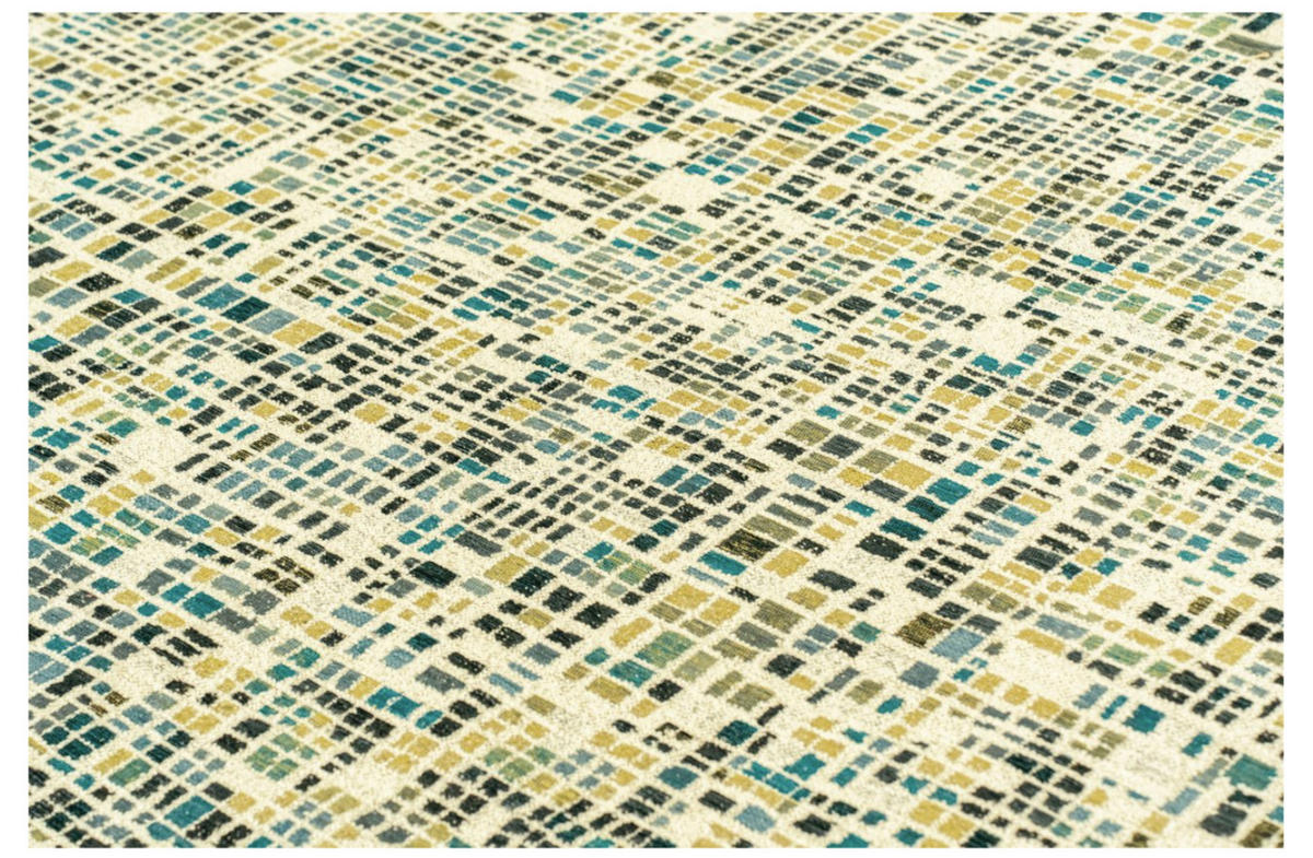 TEPPICH modern Flachgewebe BOXY Blau 240 x 340 cm - Blau, Textil (240/340cm) - Novatrend