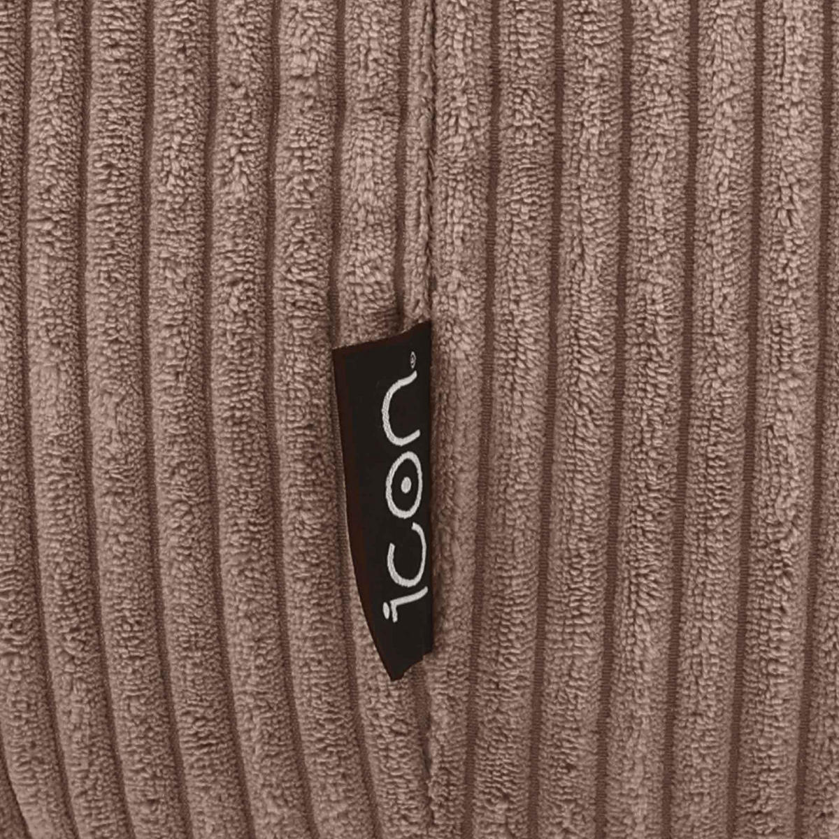 SITZSACK Klassisch Kingston, Cord - Mokka, Textil (85/50/85cm) - icon