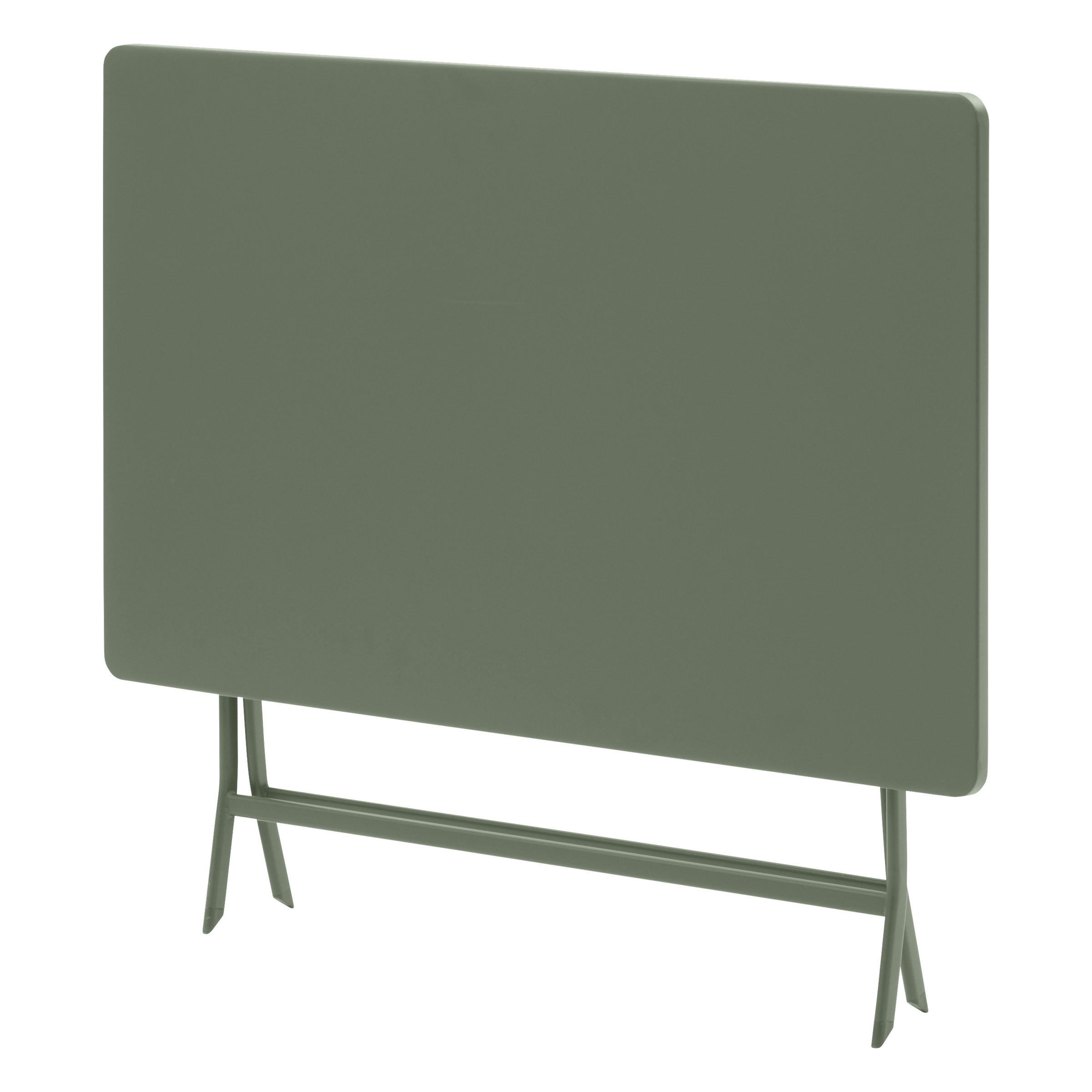 GARTENTISCH Greensboro 110/70 cm - Grün, Metall (110/70/71cm)