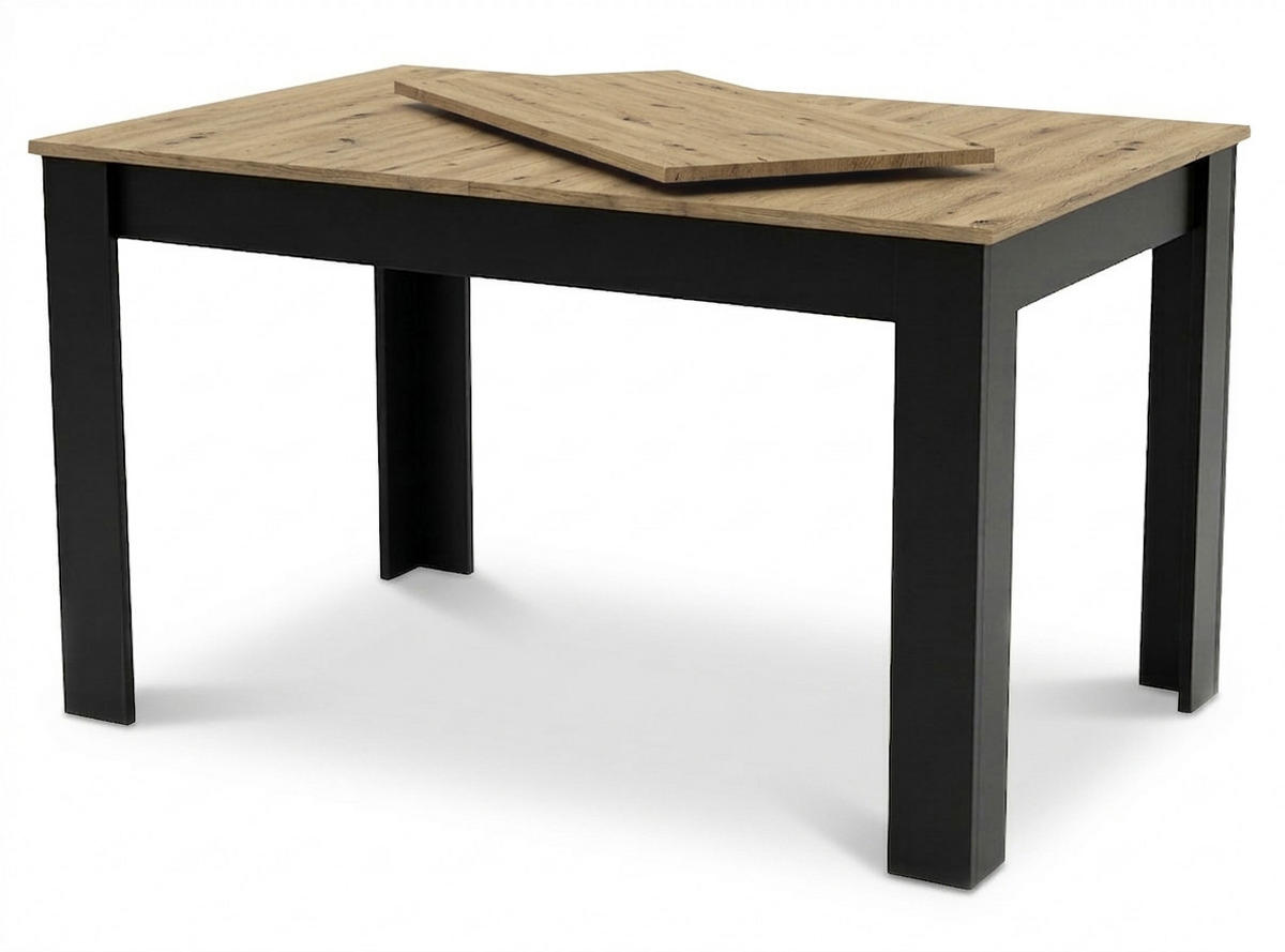 ESSTISCH ausziehbar Eiche Artisan - Eiche Artisan, Holzwerkstoff (160/80/75cm) - Mat-Haus