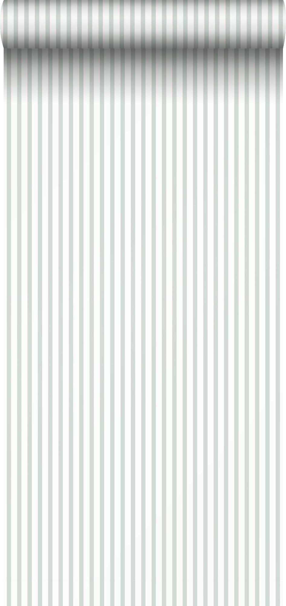 TAPETE Streifen 53 cm x 10 m - Grün, Papier (53/1000cm) - Sanders & Sanders