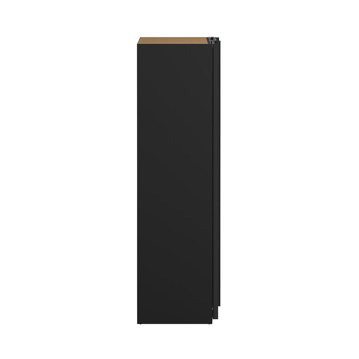 KLEIDERSCHRANK, Catania, Schwarz, Holzwerkstoff, 179 x 65 x 221 cm - Schwarz, Holzwerkstoff (179/221/65cm) - ebuy24
