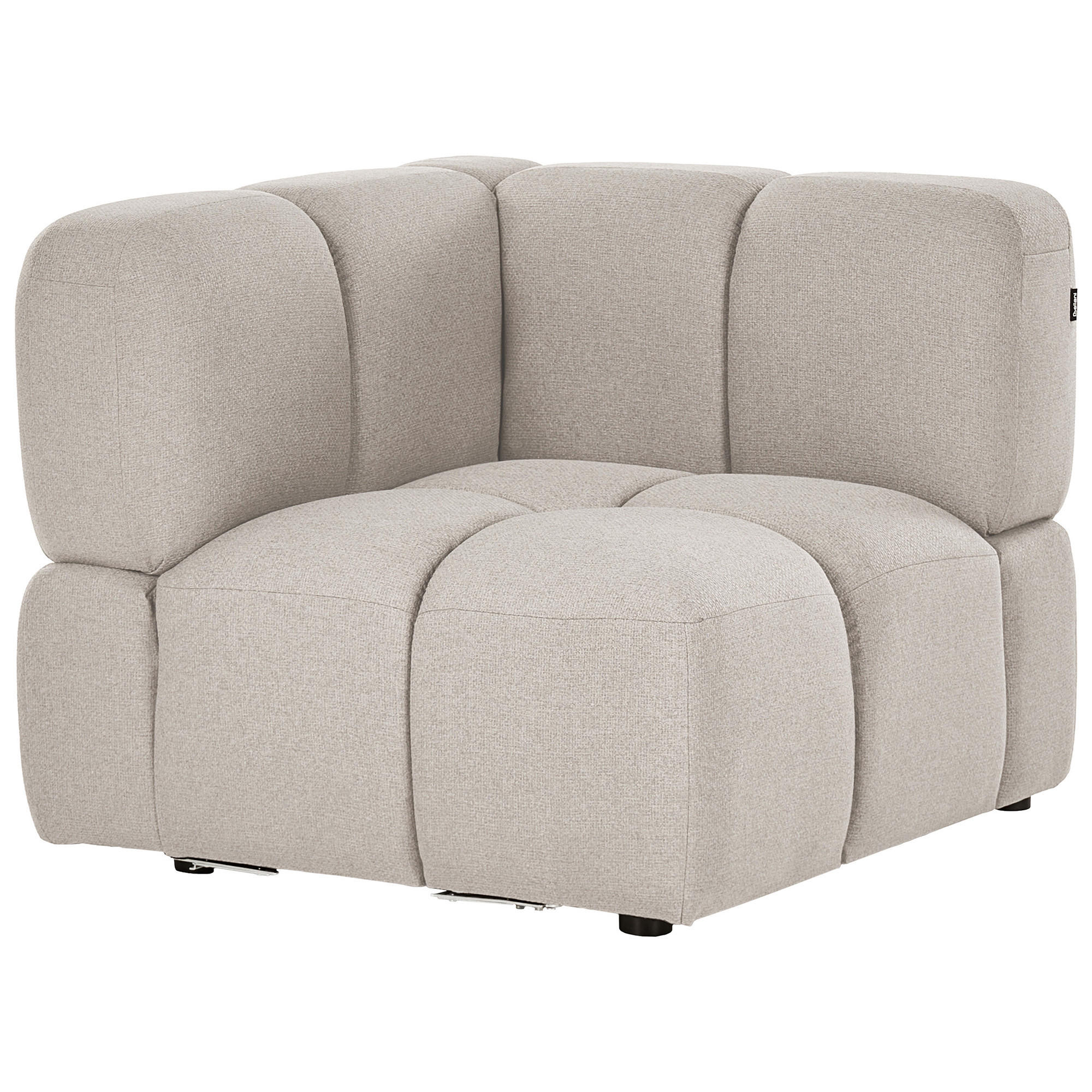 Beliani Eckmodul Beige 87x74x87 cm
