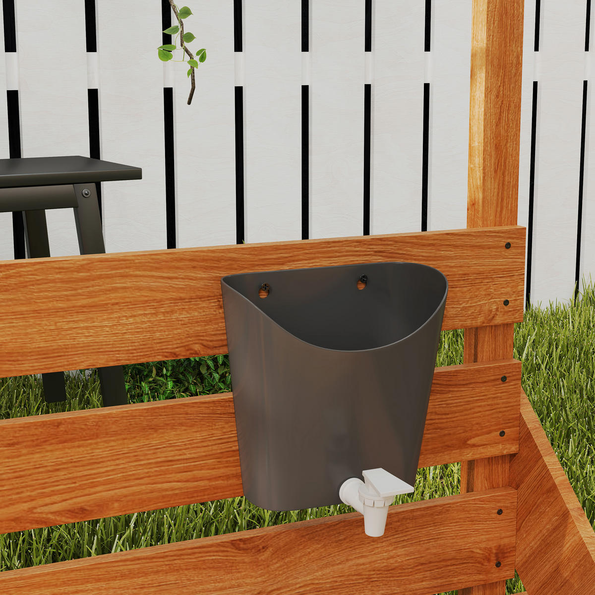 SANDKASTEN Sandkiste groß mit Abdeckung im Schiff Design Matschekiste aus Holz - Orange, Holz (180/103/144.5cm) - Outsunny