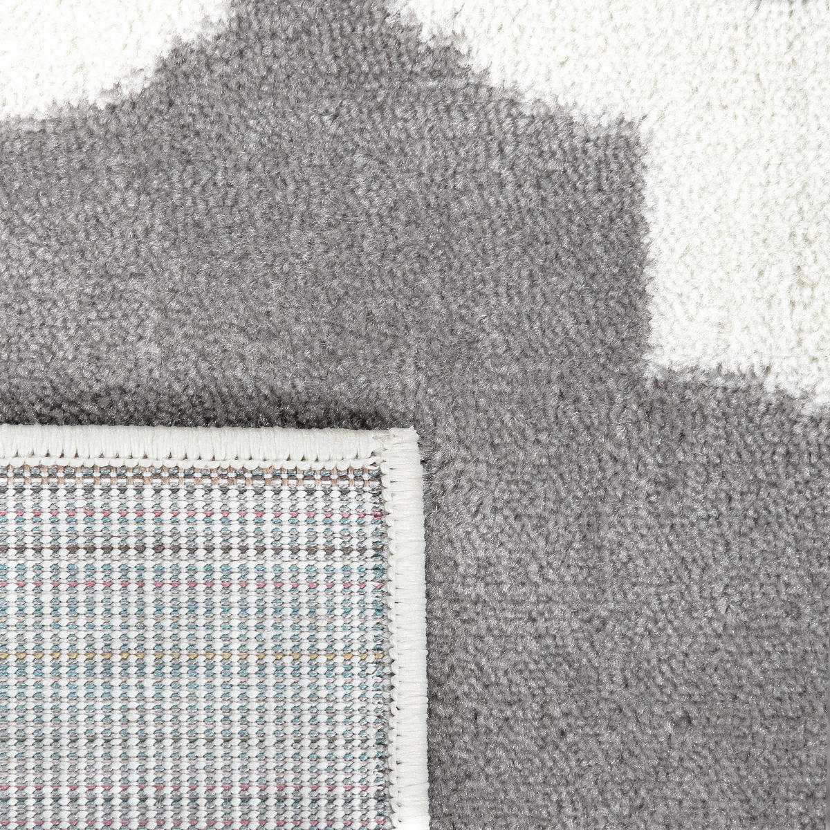 KURZFLORTEPPICH 80/150 cm Sinai 66 - Grau, Textil (80/150cm) - Paco Home