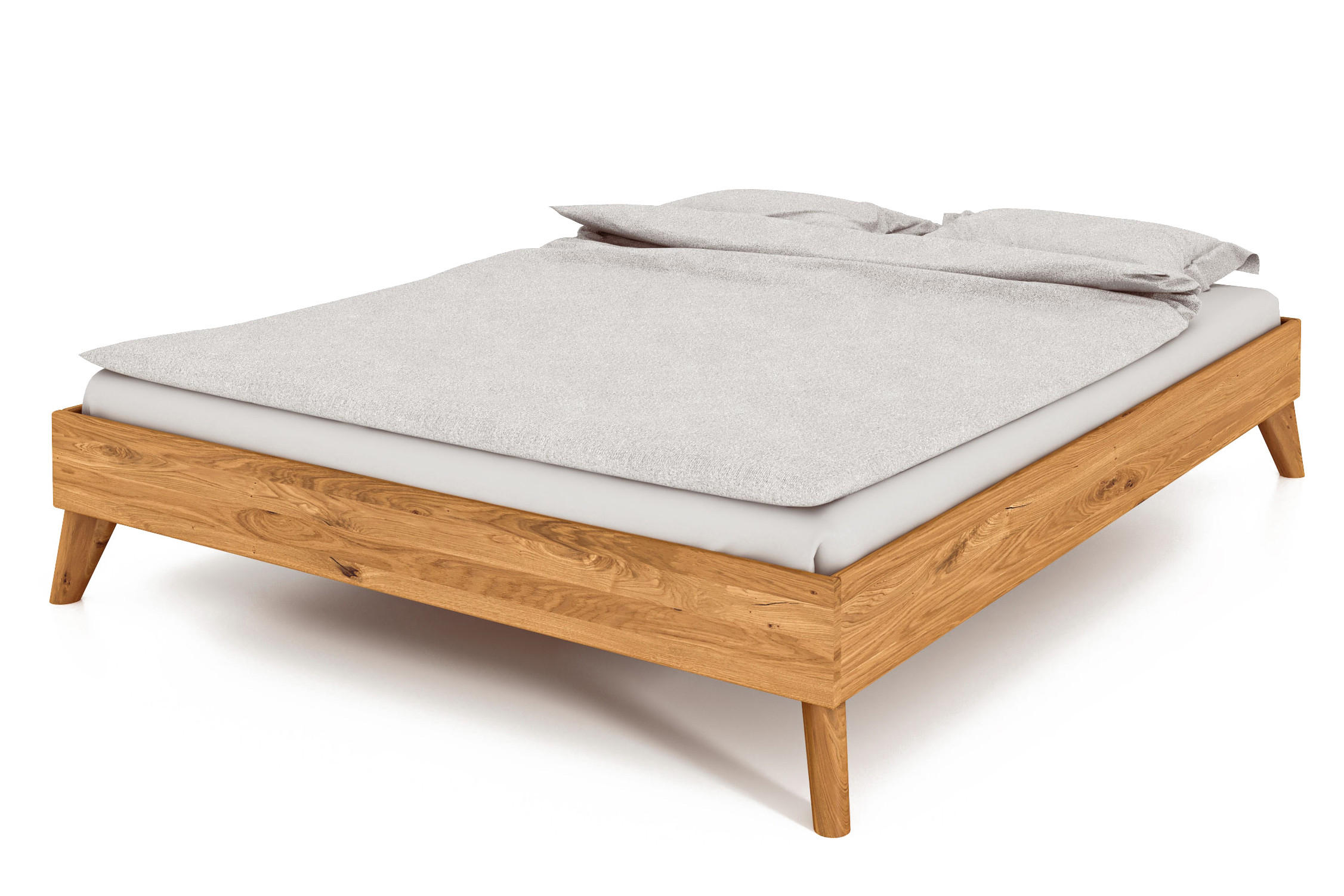 GREG BETTRAHMEN Wildeiche - Wildeiche, Holz (140/200cm) - byoak