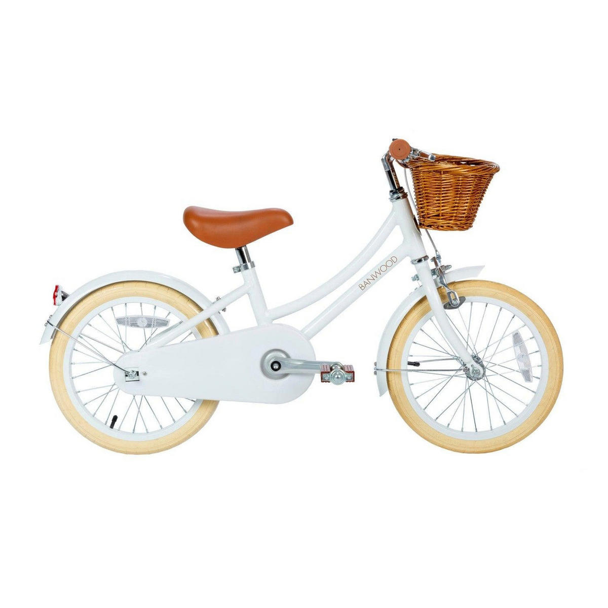 KINDERFAHRRAD aus Alu und Stahl, 4-7 Jahre, Weiss - Weiß, Metall (23.5cm) - Banwood