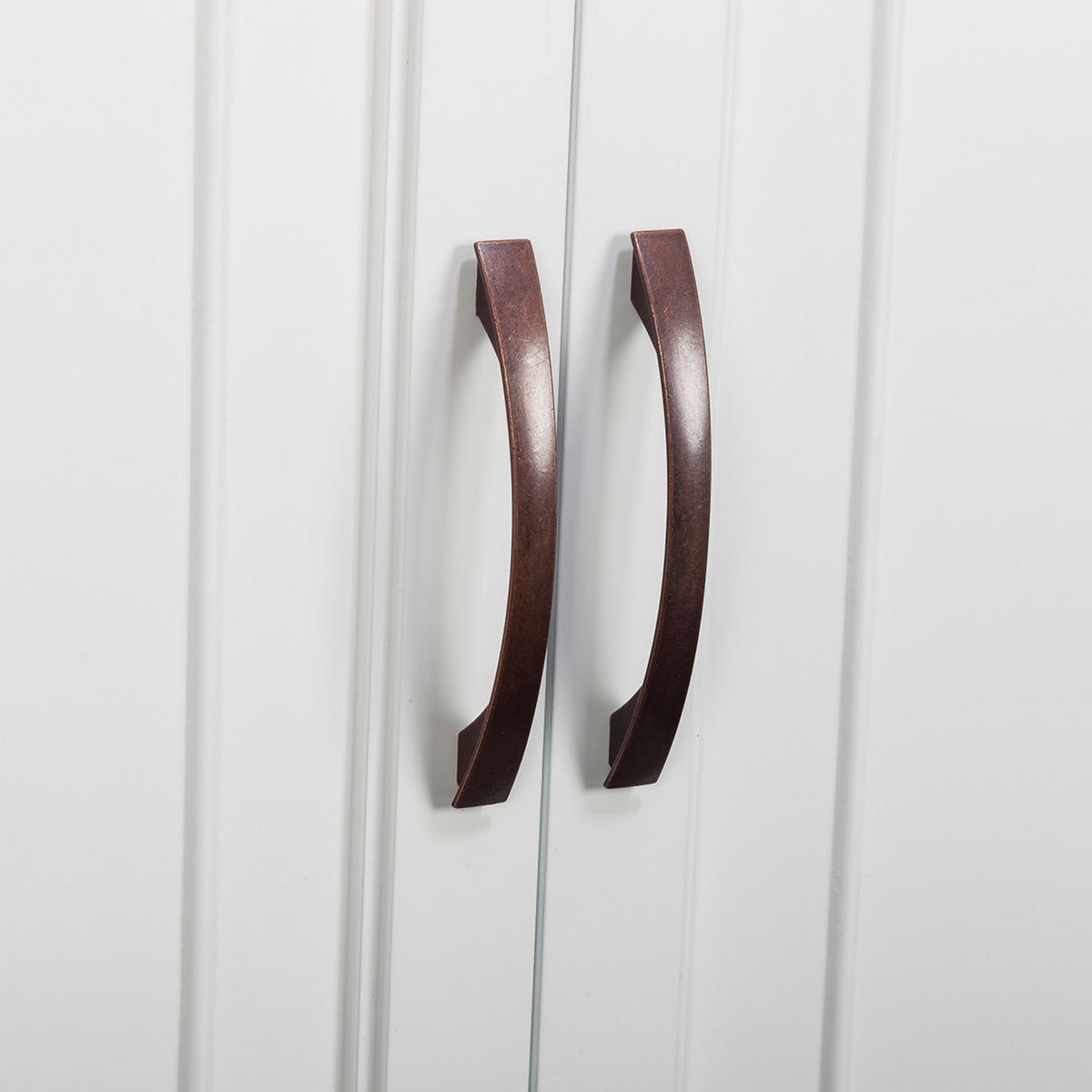 BADEZIMMERBADSCHRANK Freistehender, 81cm, Weiß - Weiß, Holzwerkstoff (32/81/61cm) - Teamson Home