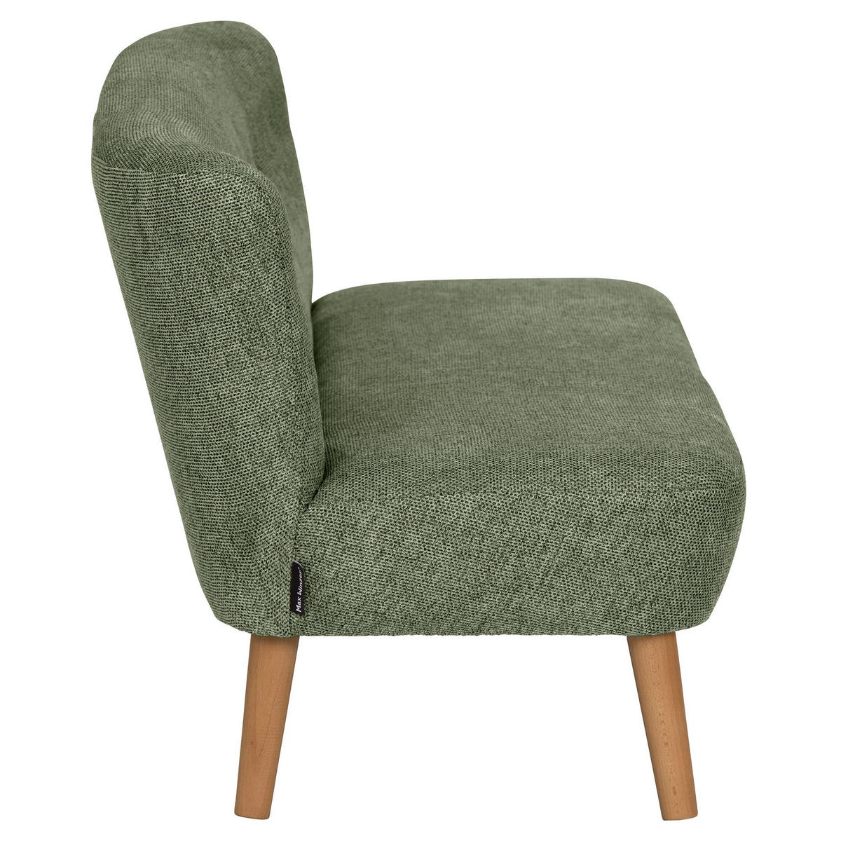 KINDERSOFA 2-Sitzer Katya Flachgewebe grün - Grün, Kunststoff (91/54/50cm) - 58aufmkessel