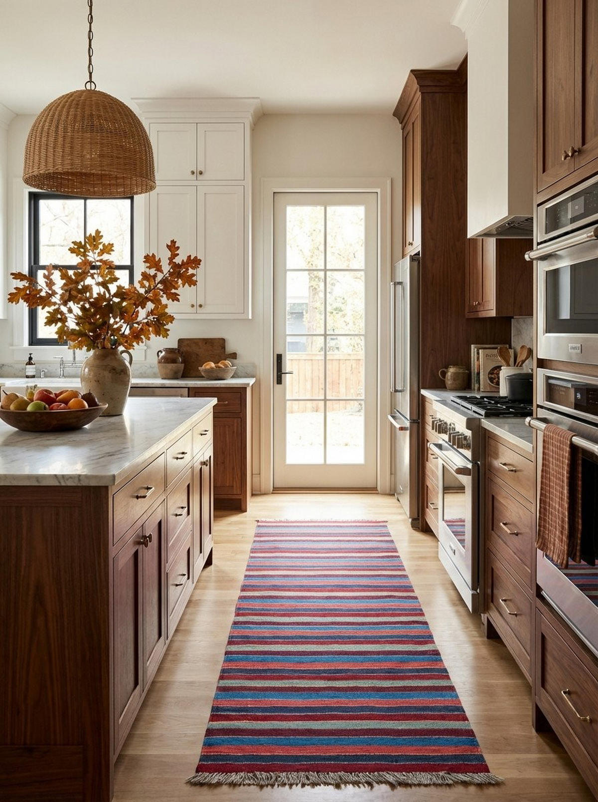 HANDWEBTEPPICH Kelim Gashgai Mehrfarbig 199/60 cm Schurwolle - Multicolor, Textil (60/199cm) - Looma