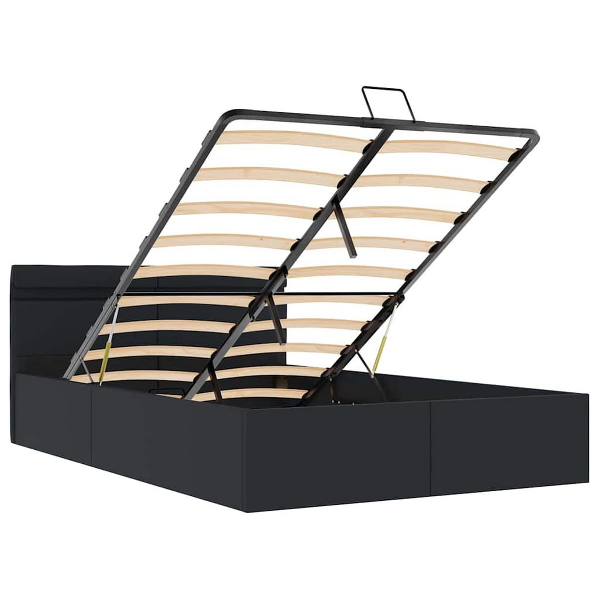 METALLBETT Jaramillo 147/212 cm - Schwarz, Metall (140/200cm) - Nettlife