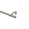 GARDINENSTANGE Olymp Lucan 480 cm (geteilt in 3 x 160 cm), 1-läufig (ohne Ringe), 16 mm Ø Chrom matt - Chromfarben/Nickelfarben, Metall (480cm) - INTERDECO