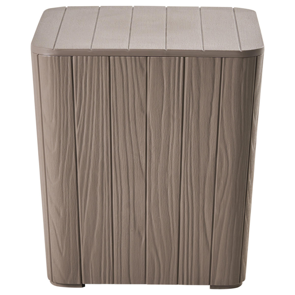 AUFBEWAHRUNGSBOX 40/40 cm Taupe - Taupe, Kunststoff (40/42/40cm) - Beliani