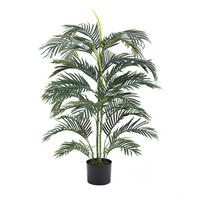 KUNSTBAUM Künstliche Palme – Maleko 120 cm - Grün, Kunststoff (120cm) - aplanta