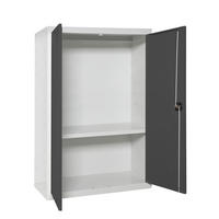 STAHLSCHRANK Amego HxBxT 90x80x40 cm 1x Fachboden Anthrazit-Weiß - Anthrazit, Metall (80/90/40cm) - PROREGAL