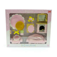 PUPPENZUBEHÖR Wohnzimmer Set, Daisy Lane - Naturfarben, Holz (20/20/20cm) - Le Toy Van