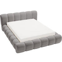 POLSTERBETT Doria 160x200 Grau - Grau, Textil (160/200cm) - Graingold