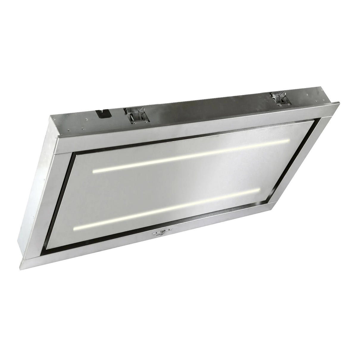 DUNSTABZUGSHAUBE GCH C 332 90 IS 90 cm Edelstahl - Silberfarben, Metall (90/10/60cm) - Gurari