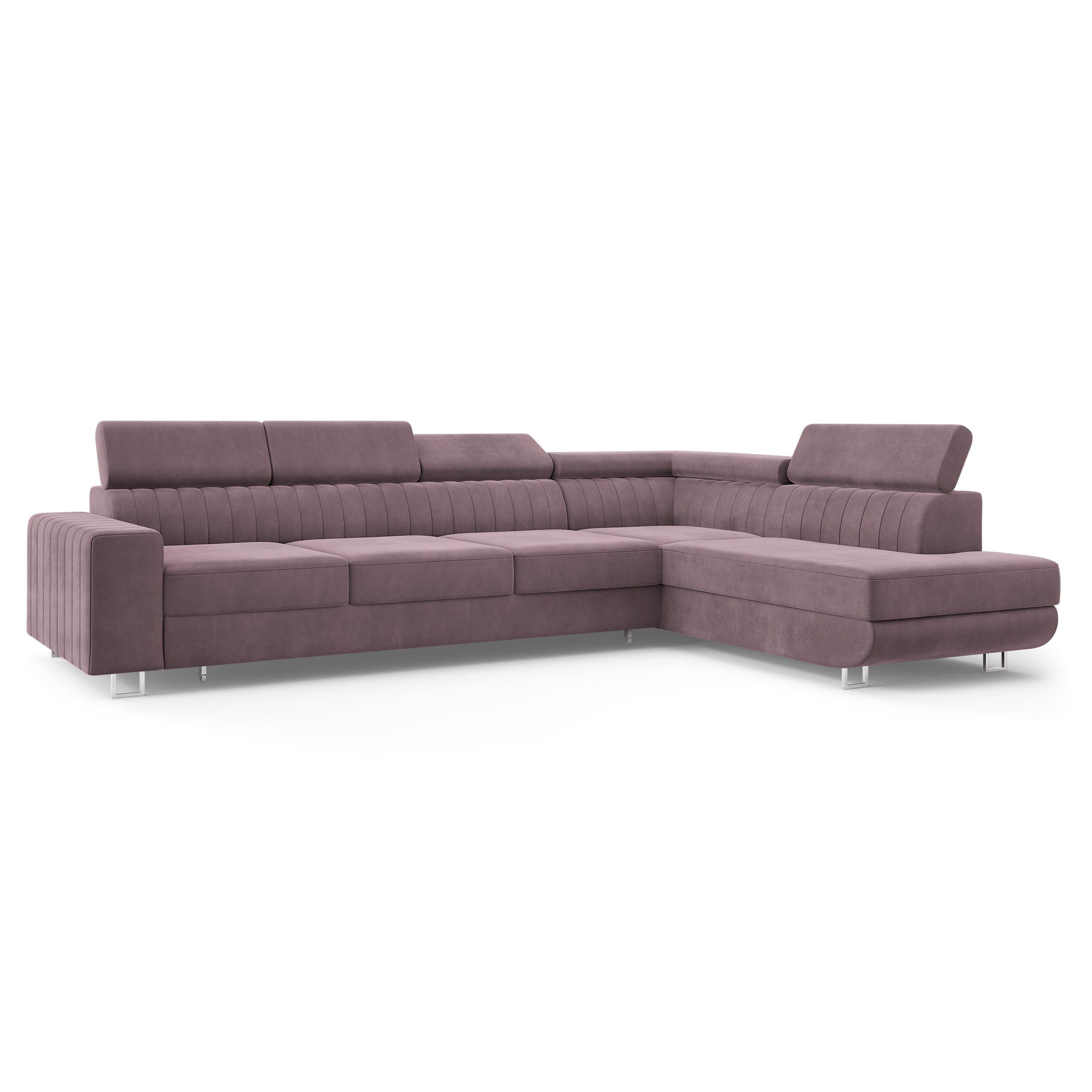 Masseno Ecksofa Lila 332x190 cm