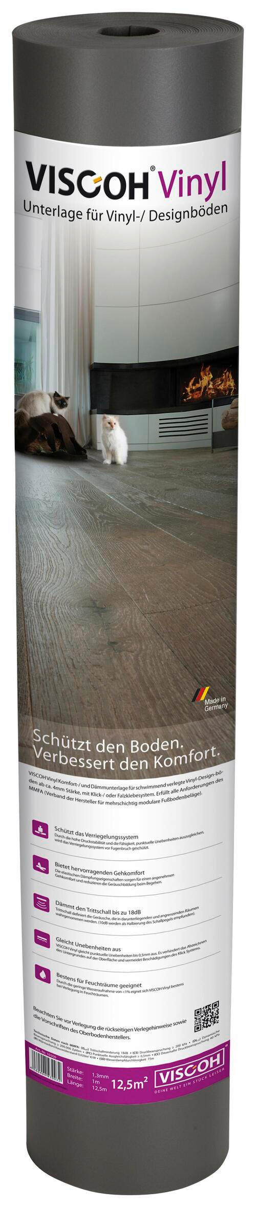 Viscovinyl Unterlage 1,3mm