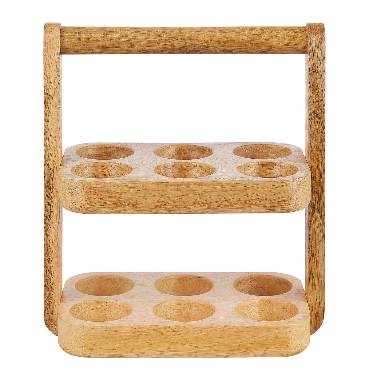 EIER-ETAGERE Mango Days - Braun, Holz (11/23cm) - Butlers