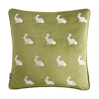 KISSENBEZUG Hopspring - Grün, Textil (45/45cm) - home&you