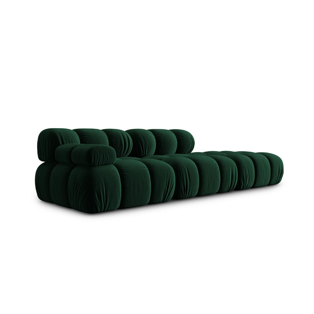 Thumbnail - Micadoni Modulares-Sofa, Grün, Textil, 4-Sitzer, 94x63x282 cm, Hergestellt in Europa, Oeko-Tex®, Wohnzimmer, Sofas & Cou...