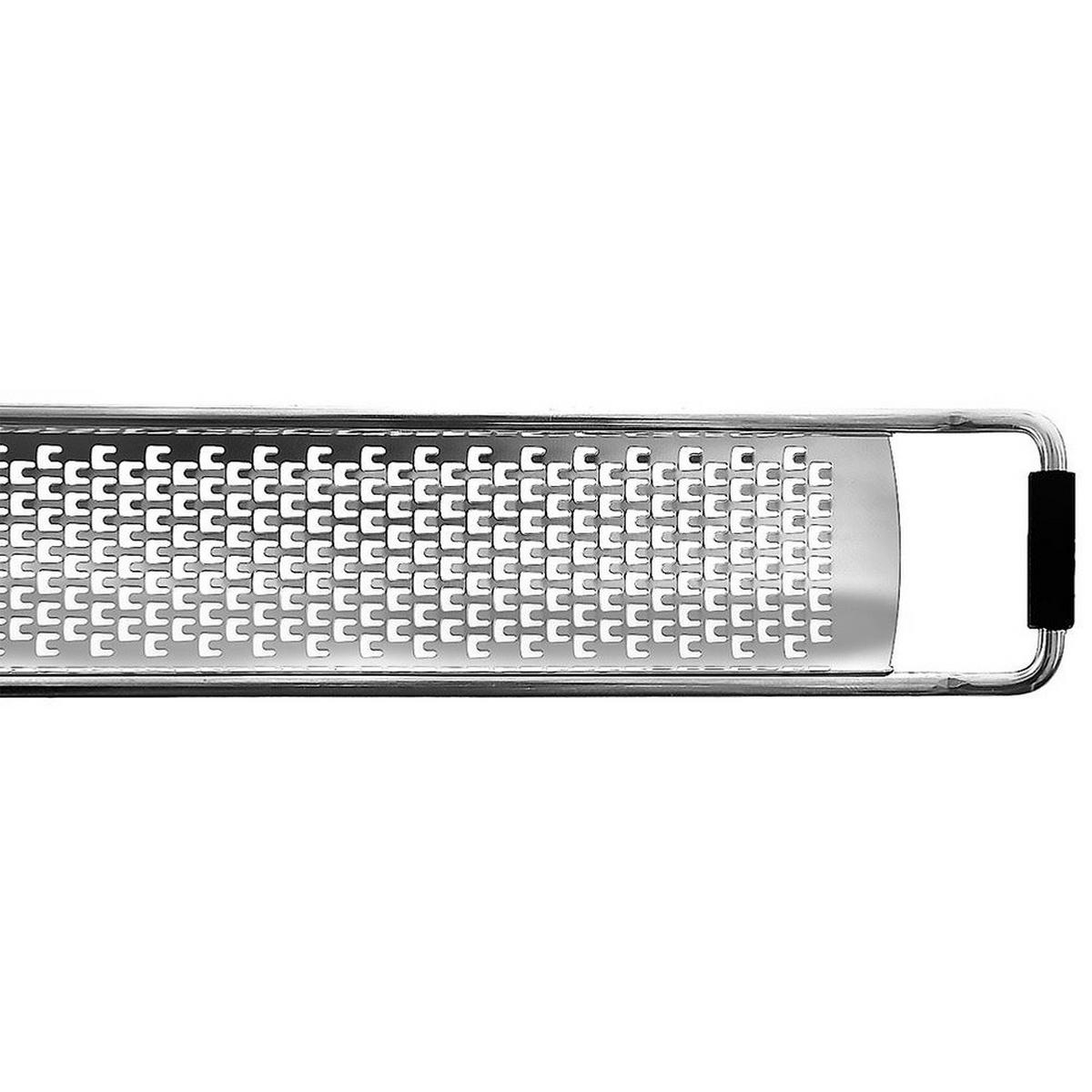 KÜCHENREIBE Flachstahl 38 cm - Silberfarben, Metall (4/38/1.5cm) - Orion 