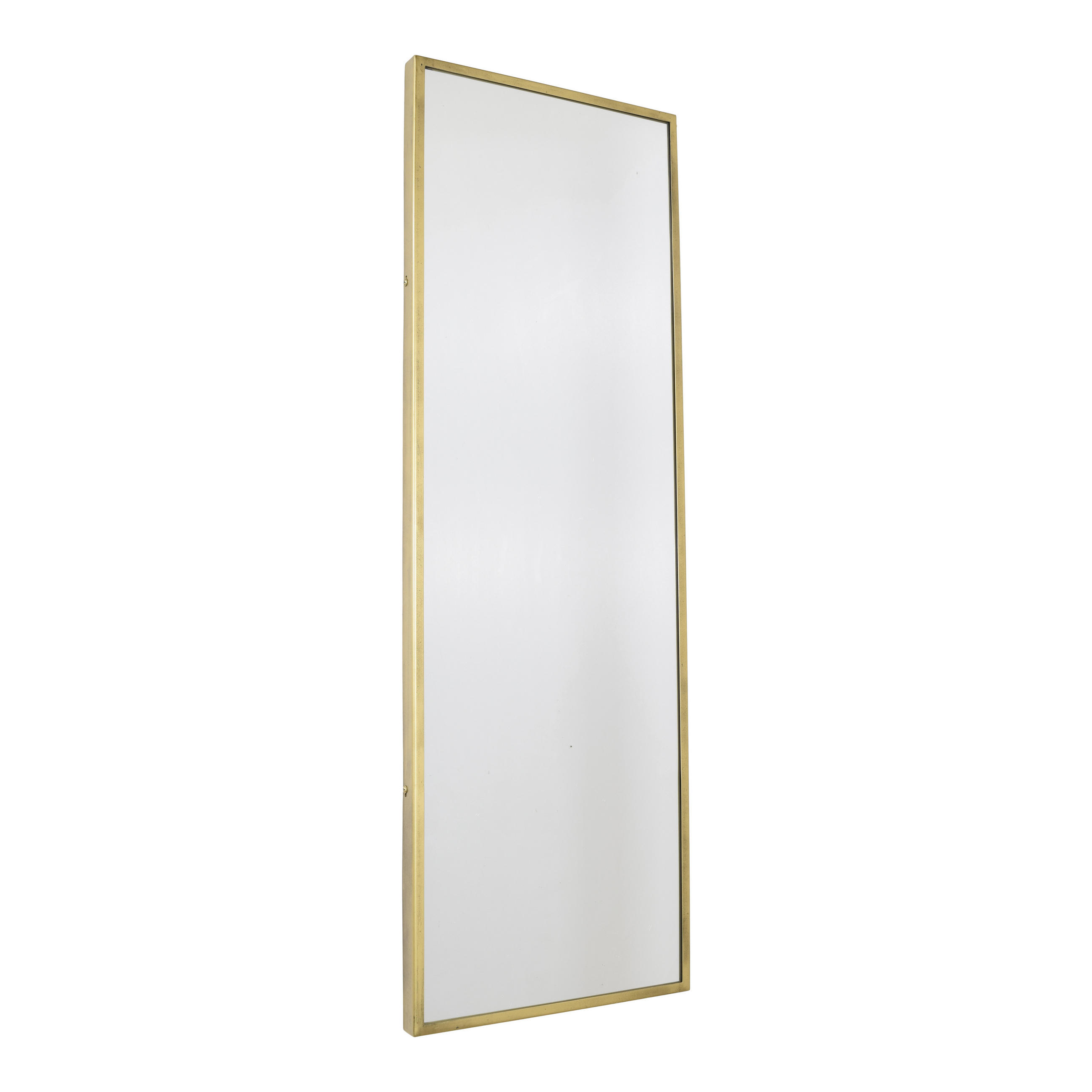 WANDSPIEGEL Rimo Messing - Messingfarben, Metall (40/120/4cm) - LOFT42