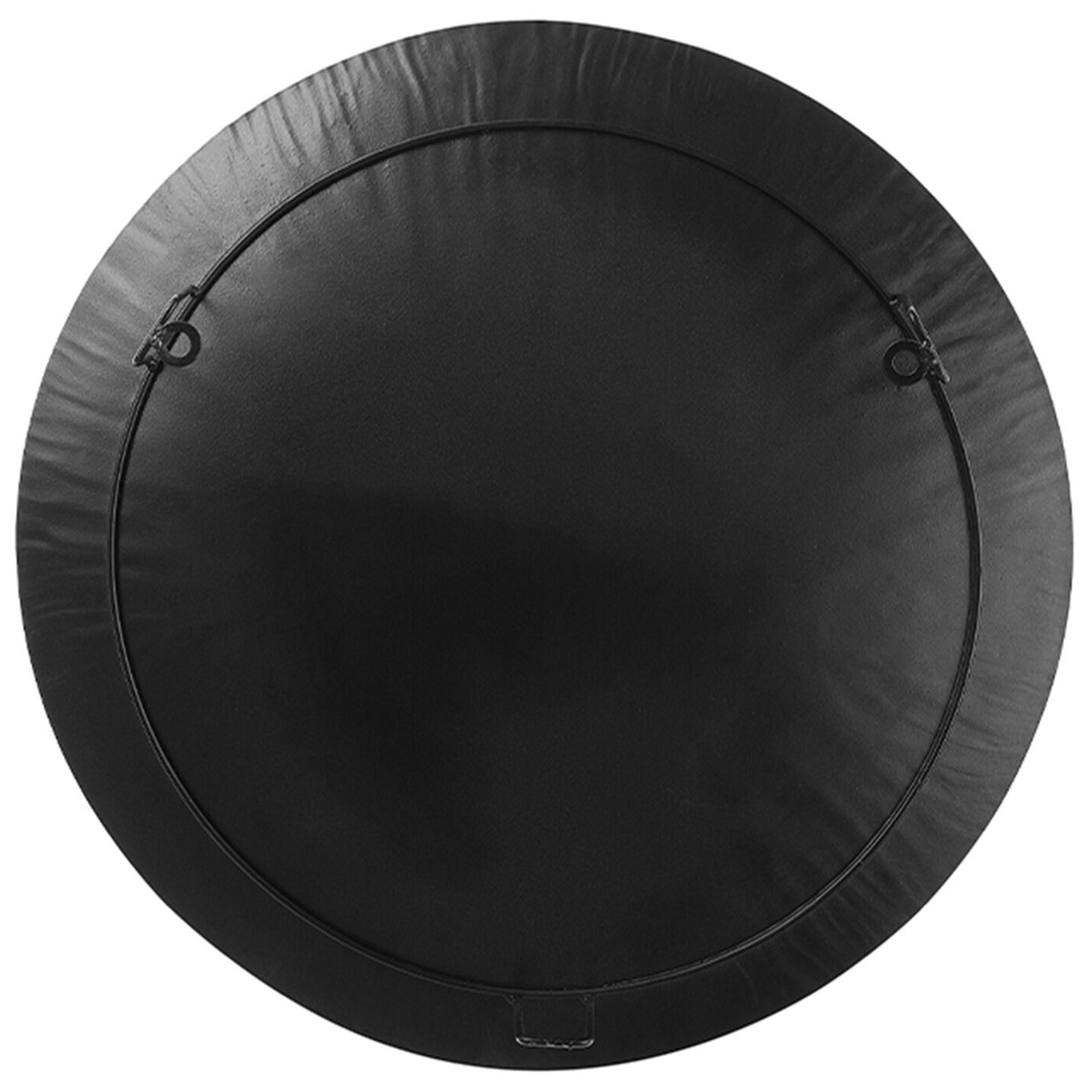WANDDEKORATION Metall schwarz/gold/weiß Rubidium - Weiß, Metall (49/49/2cm) - Beliani