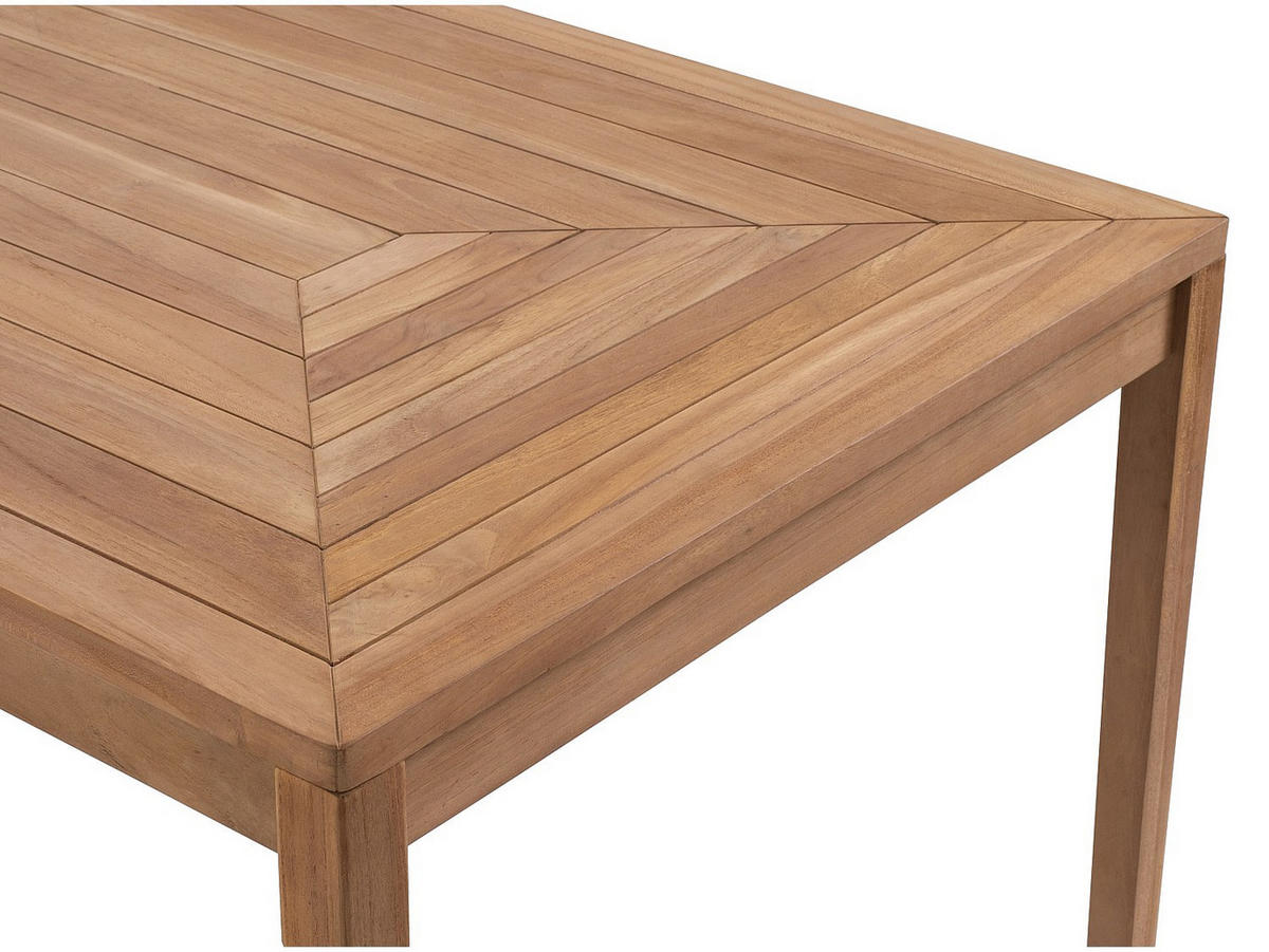 GARTENTISCH - 6 Personen - Holz, Platte - Naturfarben Hell - Naturfarben, Holz (90/200/75cm) - Vente-Unique
