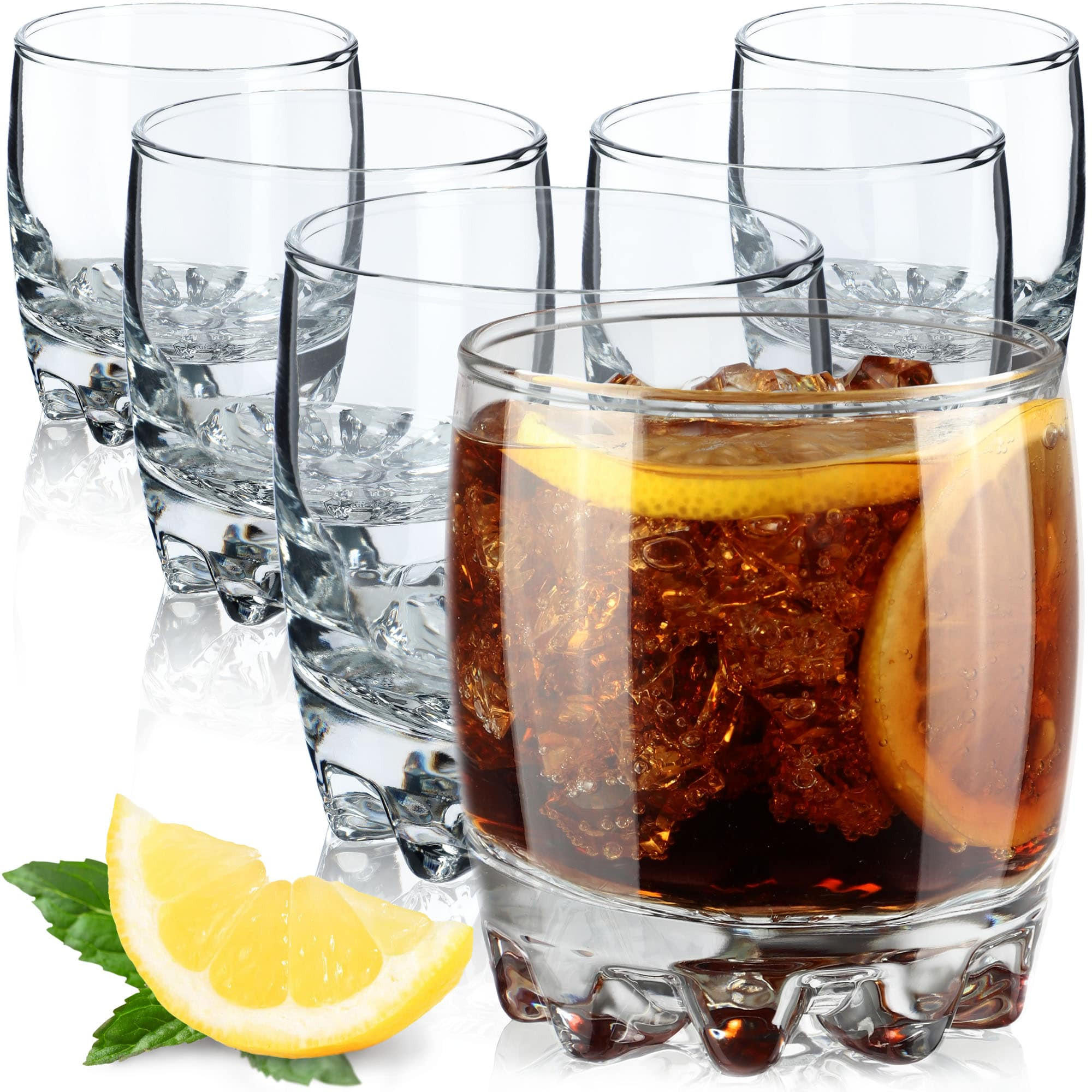 KADAX Literarische Gläser für Getränke 6-tlg. 300 ml - Transparent, Glas - KADAX