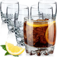 KADAX Literarische Gläser für Getränke 6-tlg. 300 ml - Transparent, Glas - KADAX