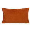 KISSENHÜLLE HYggelig No.1 rost-rot Cord-Samt 50/30 cm - Rostfarben, Textil (30/50cm) - beties Heimtextil