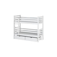 ETAGENBETT WEIß - Weiß, Holz (90/200cm) - FURNLUX