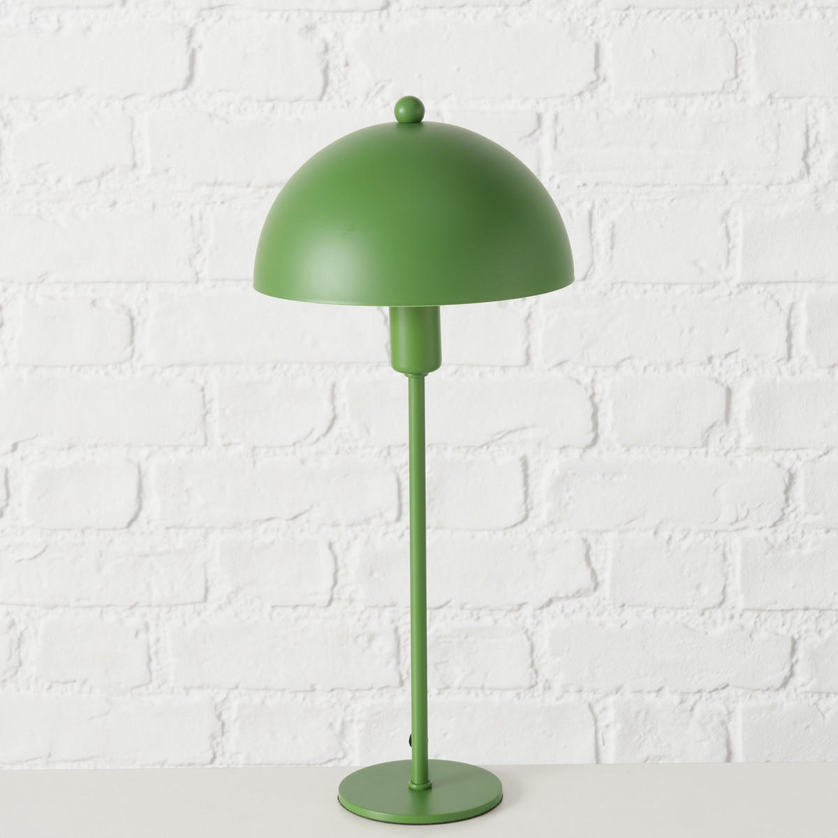 TISCHLAMPE Pilz Petunia 41 cm - Grün, Metall (18/18/41cm) - Boltze Home