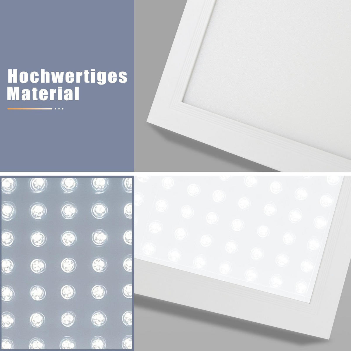 LED-DECKENLEUCHTE Landshut 120/30/4.5 cm - Weiß, Metall (120/30/4.5cm) - Nettlife