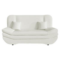 SCHLAFSOFA Weronika Premium - Creme/Schwarz, Holz/Kunststoff (200/95/90cm) - MIRJAN24