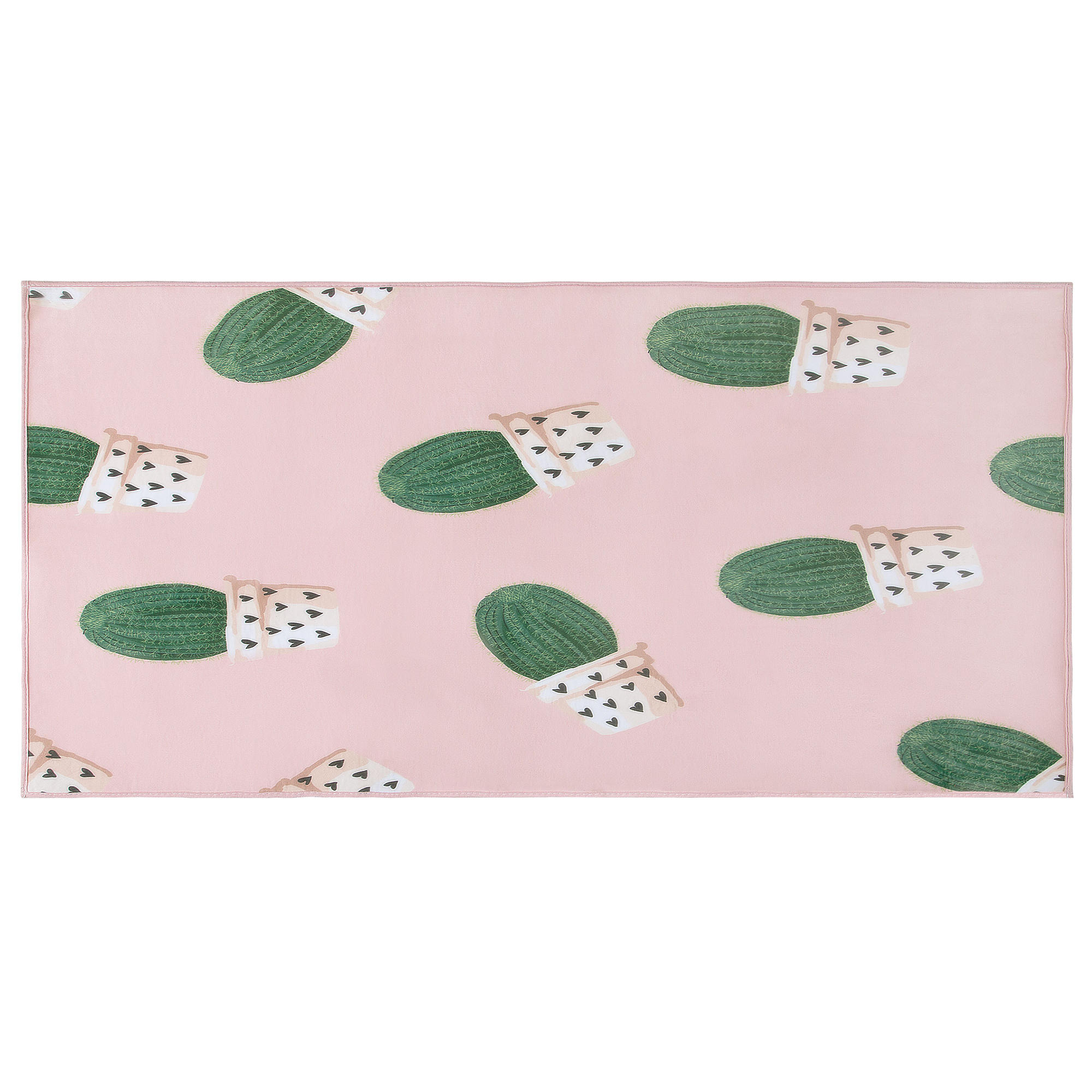 KURZFLOR-KINDERTEPPICH Eldivan 150/80 cm - Pink, Kunststoff (80/150cm) - Beliani
