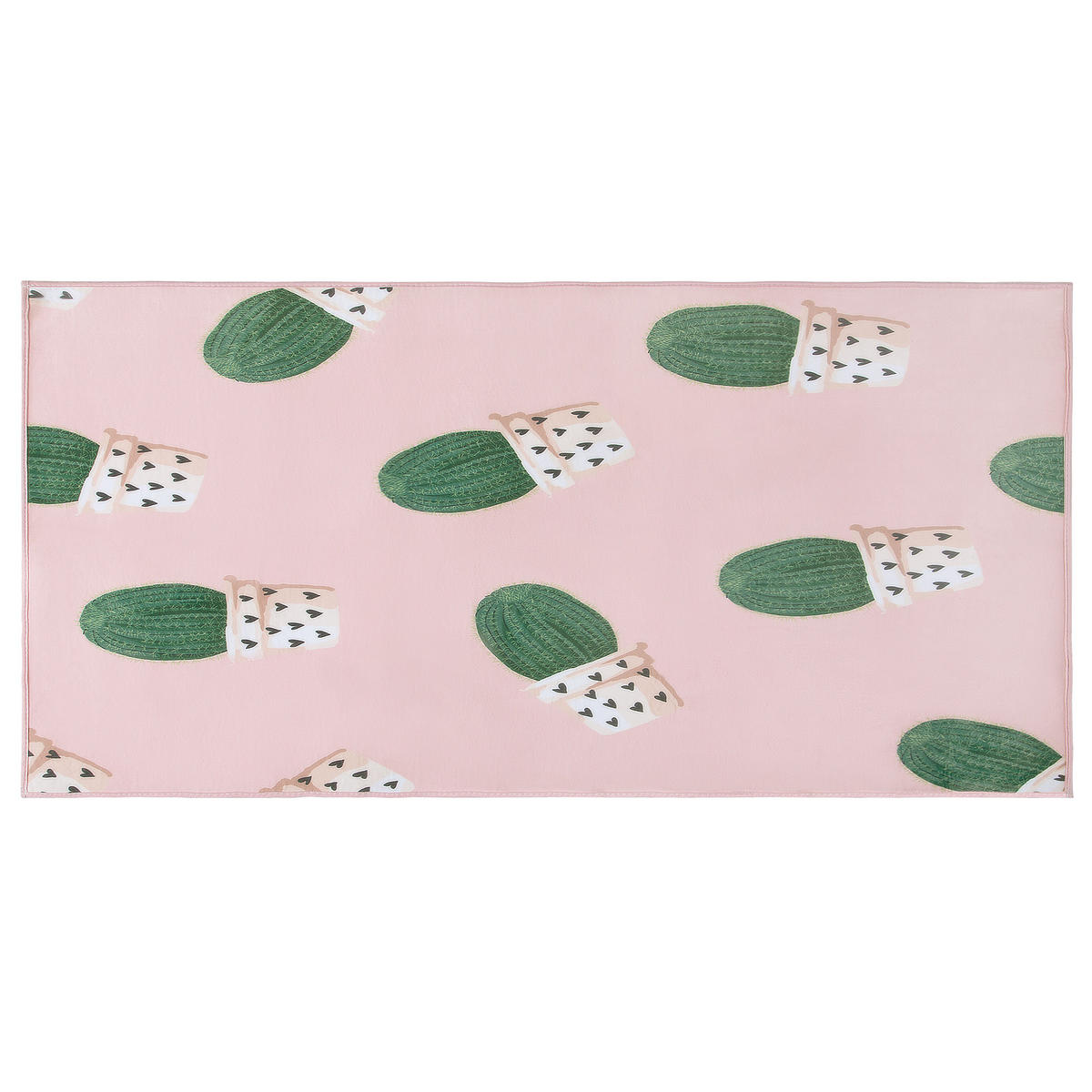 KURZFLOR-KINDERTEPPICH Eldivan 150/80 cm - Pink, Kunststoff (80/150cm) - Beliani