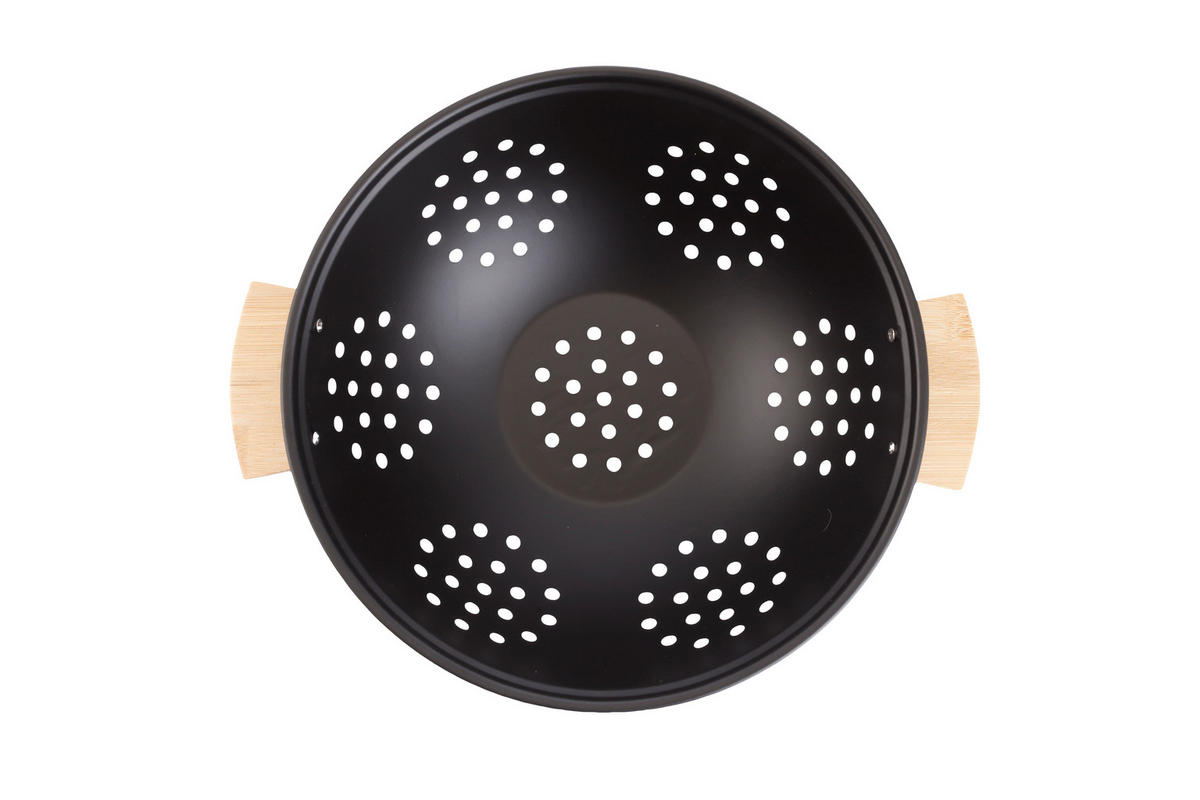 SIEB Modern Kitchen Schwarz 24/29/10 cm Metall - Schwarz, Metall (29cm) - Mondex