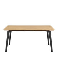 ESSTISCH - Esstisch für 4 Personen aus Holz und Metall - Helles Holz - Eschefarben, Holz (90/160/75cm) - Drawer