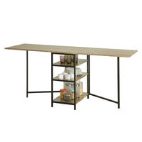 ESSTISCH Vintage - Braun, Holzwerkstoff (180/77/60cm) - SoBuy