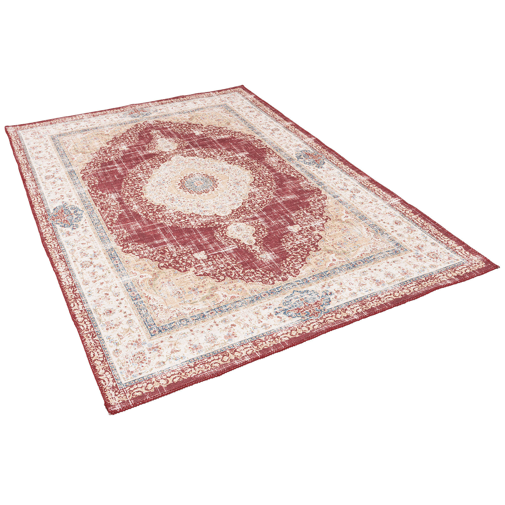 Thumbnail - Pergamon Vintage, Rot, Textil, 140x200 cm, Teppiche & Böden, Teppiche, Vintage-Teppiche