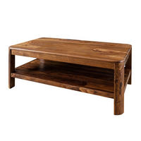 COUCHTISCH Sheesham 120x70x45 walnuss gewachst TORONTO #205 - Walnussfarben, Holzwerkstoff (70/120/45cm) - Massivmoebel24